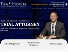 Tablet Screenshot of coopernelsonlaw.com